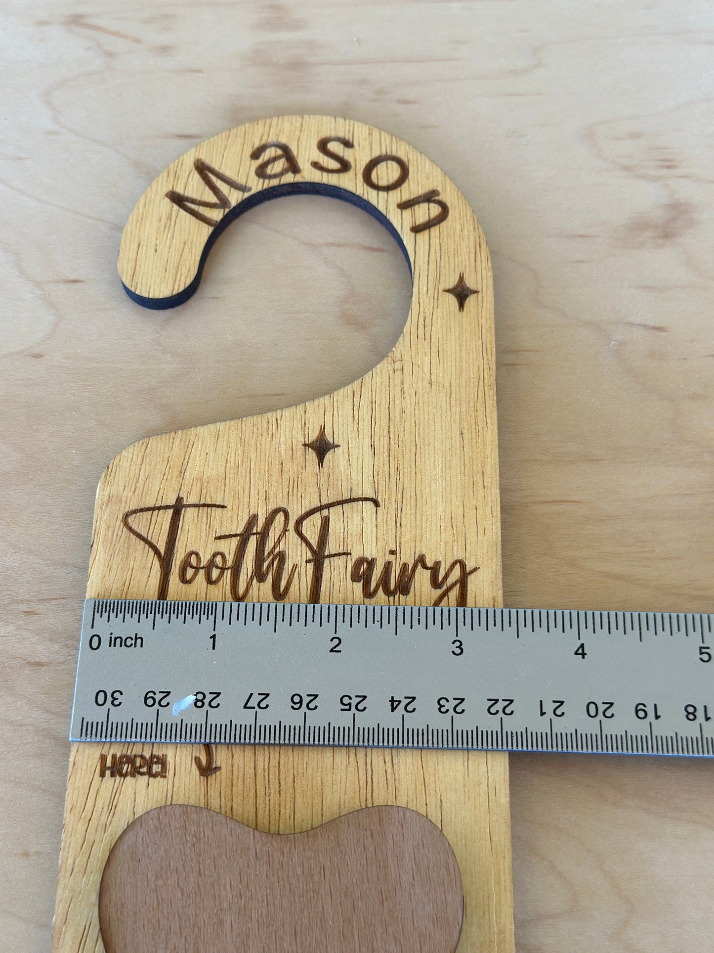 Western Wishes Tooth Fairy Door Hanger