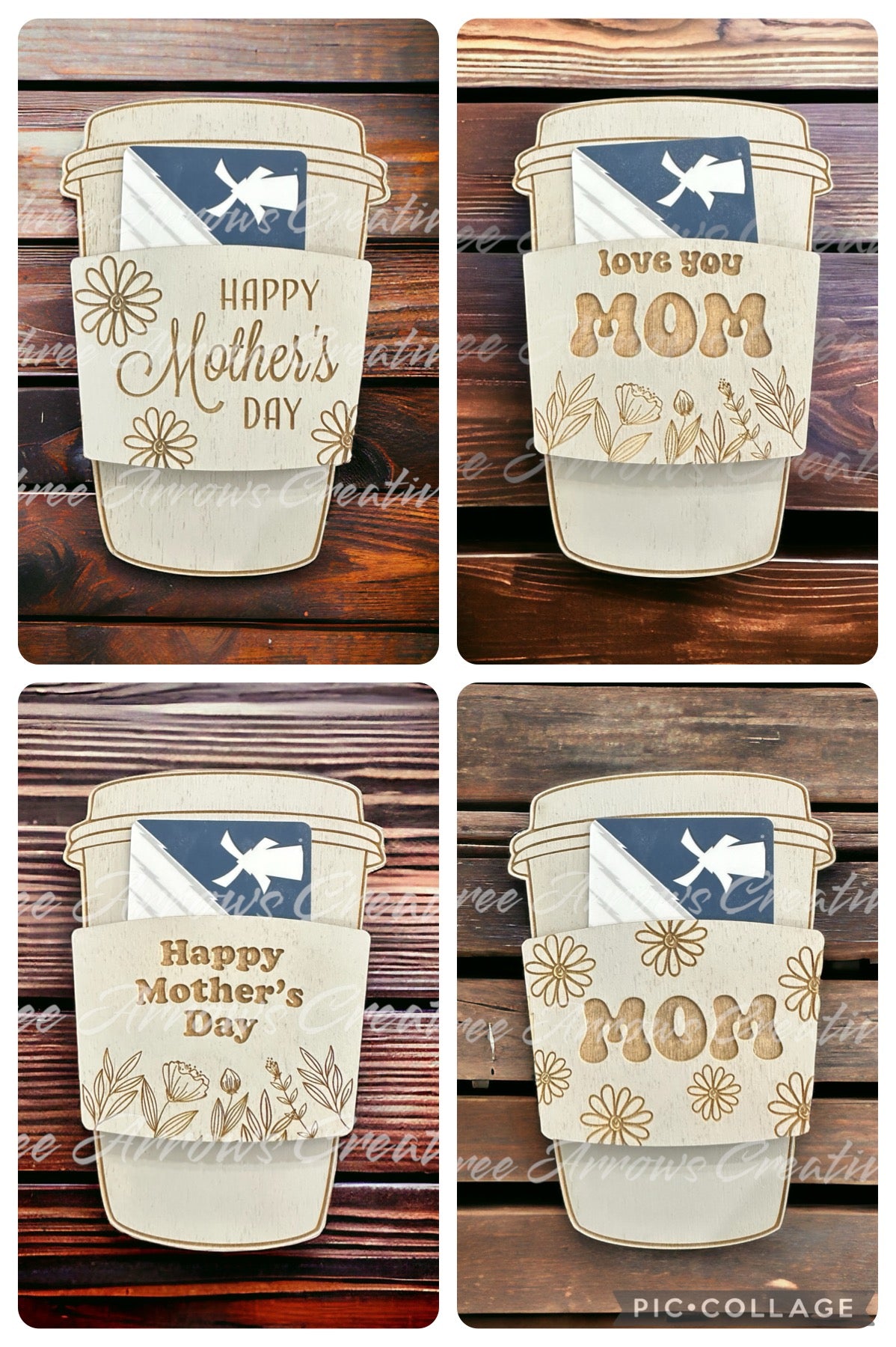 Mama Needs Caffeine Gift Card Holder