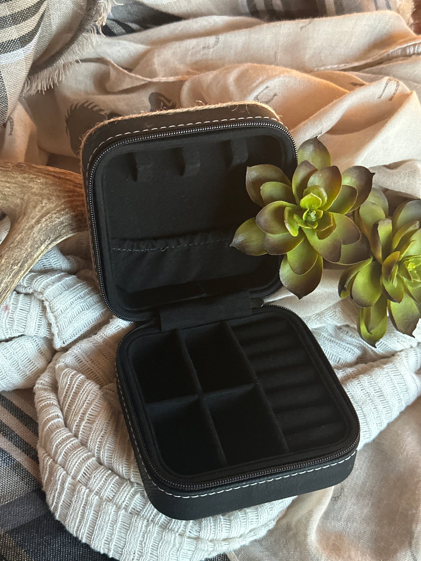 Welcome To The Wild West Small Black Jewelry Box