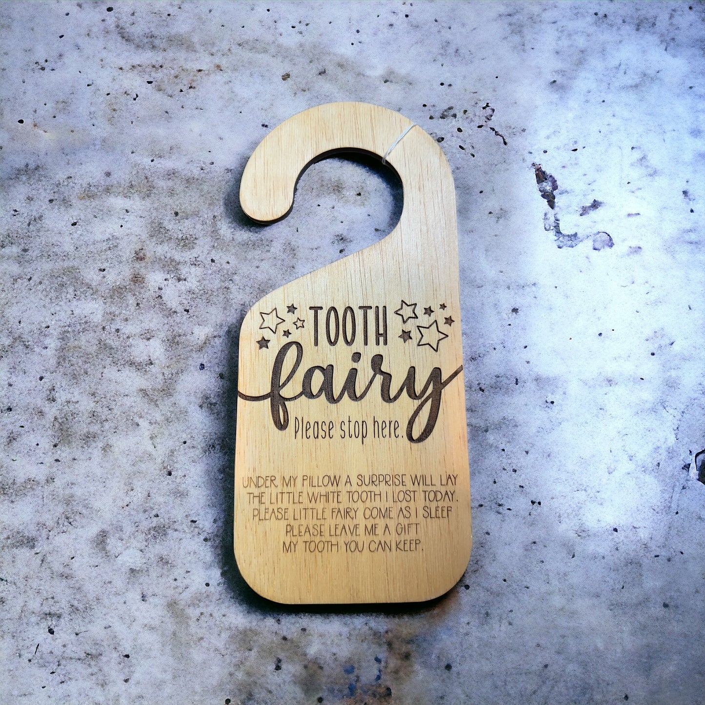 Cowpoke's Tooth Fair Door Hanger