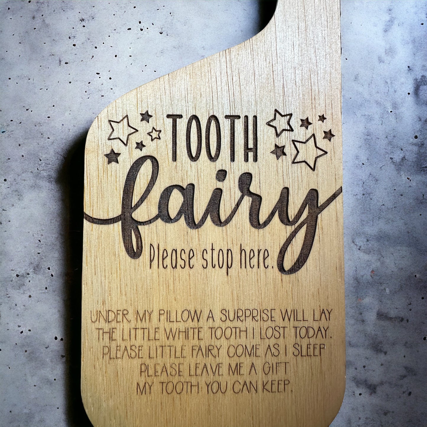 Cowpoke's Tooth Fair Door Hanger