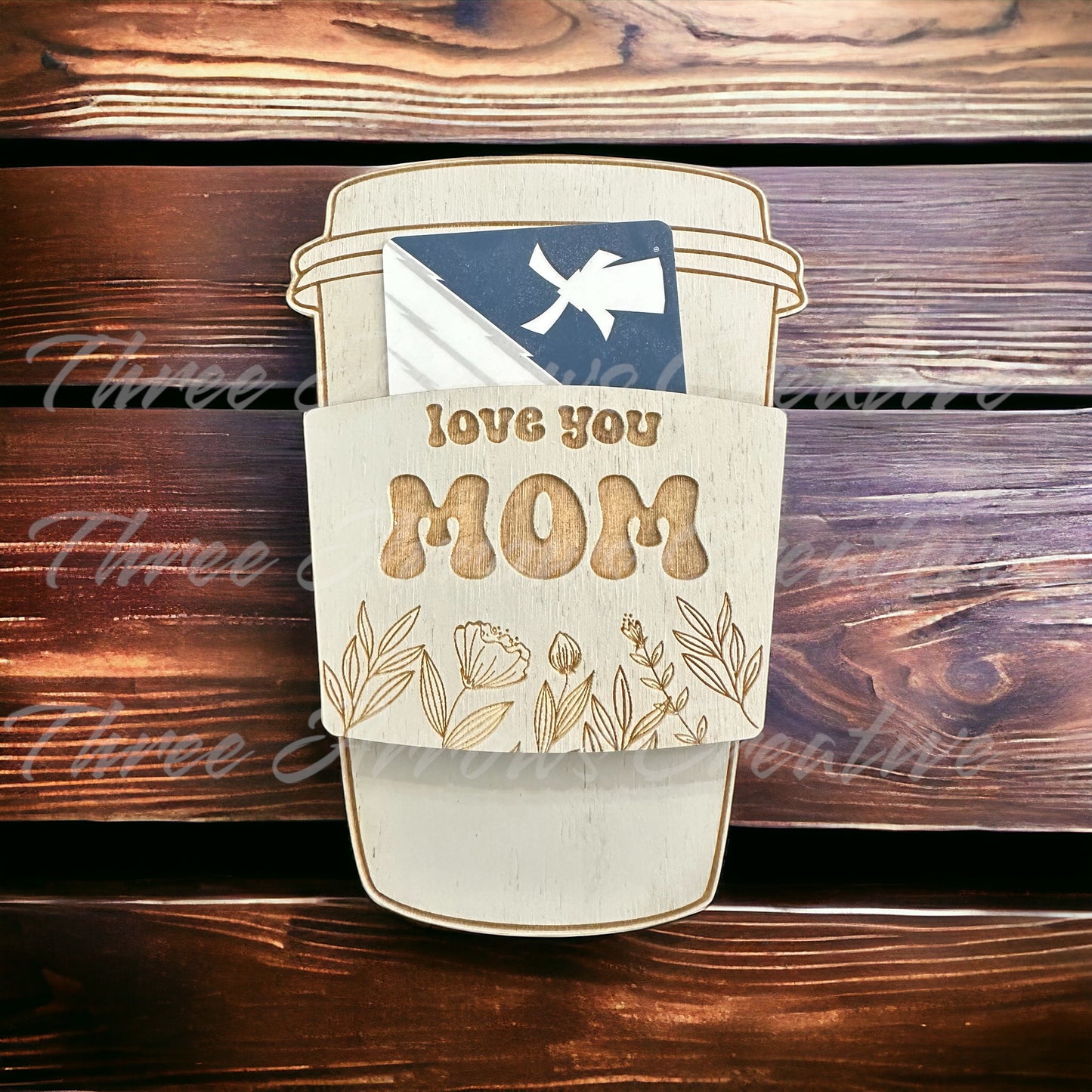 Mama Needs Caffeine Gift Card Holder
