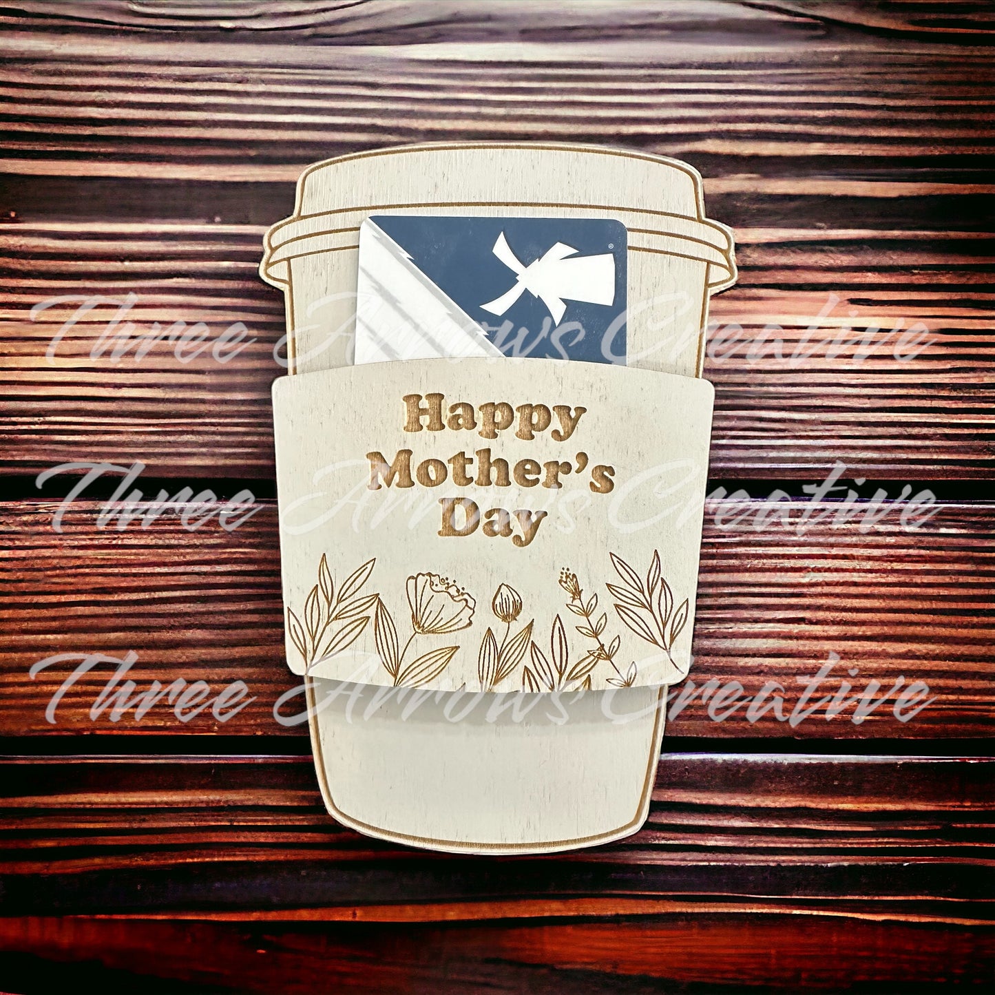 Mama Needs Caffeine Gift Card Holder