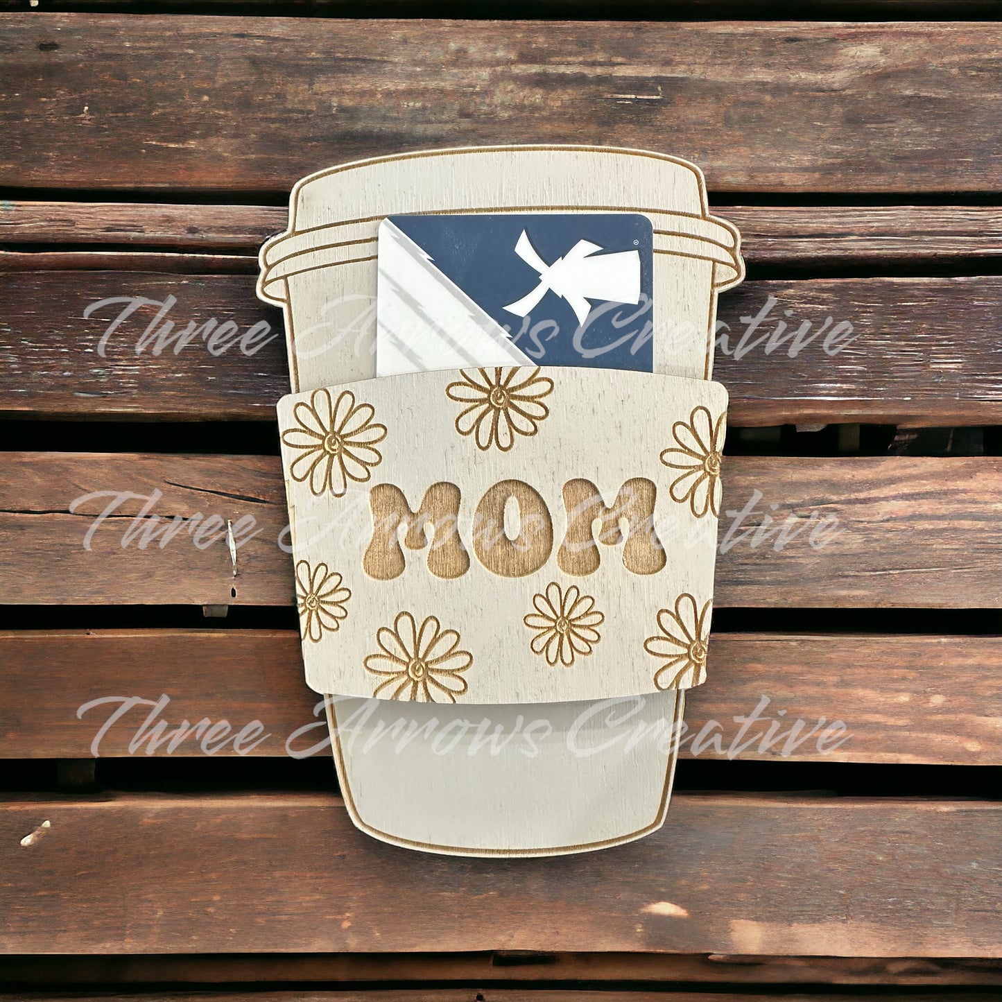 Mama Needs Caffeine Gift Card Holder