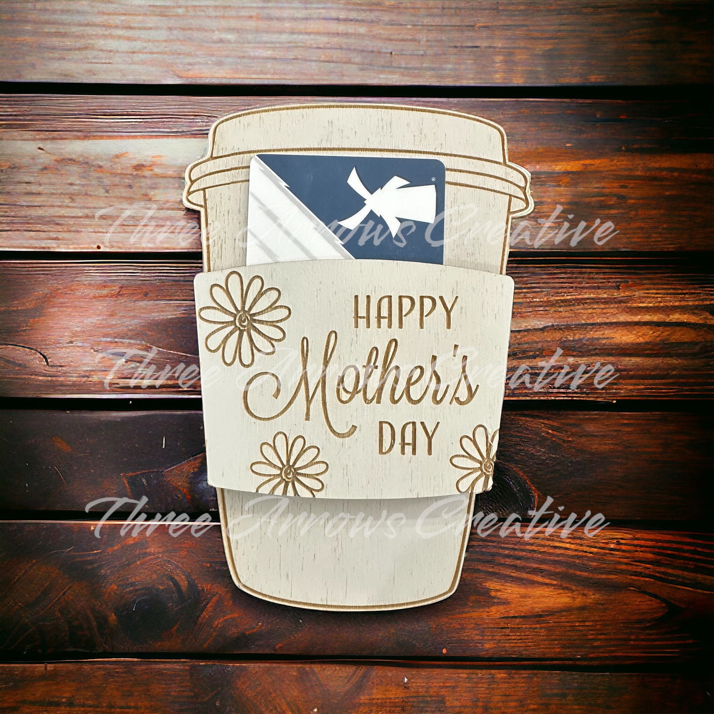Mama Needs Caffeine Gift Card Holder