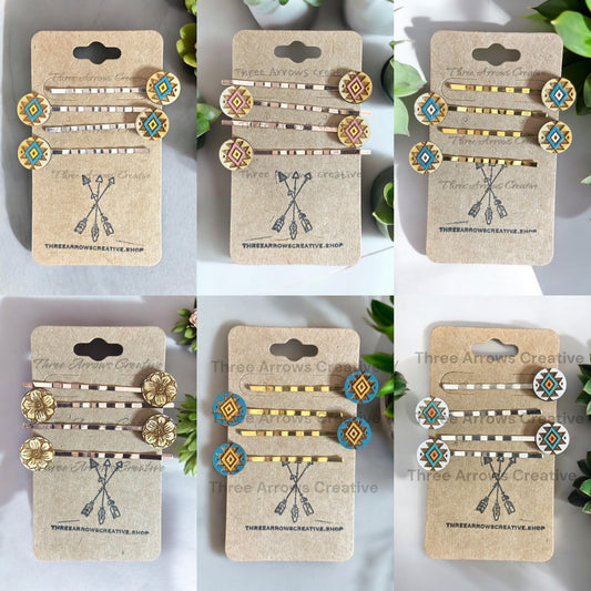 Bronco Babe Bobby Pins