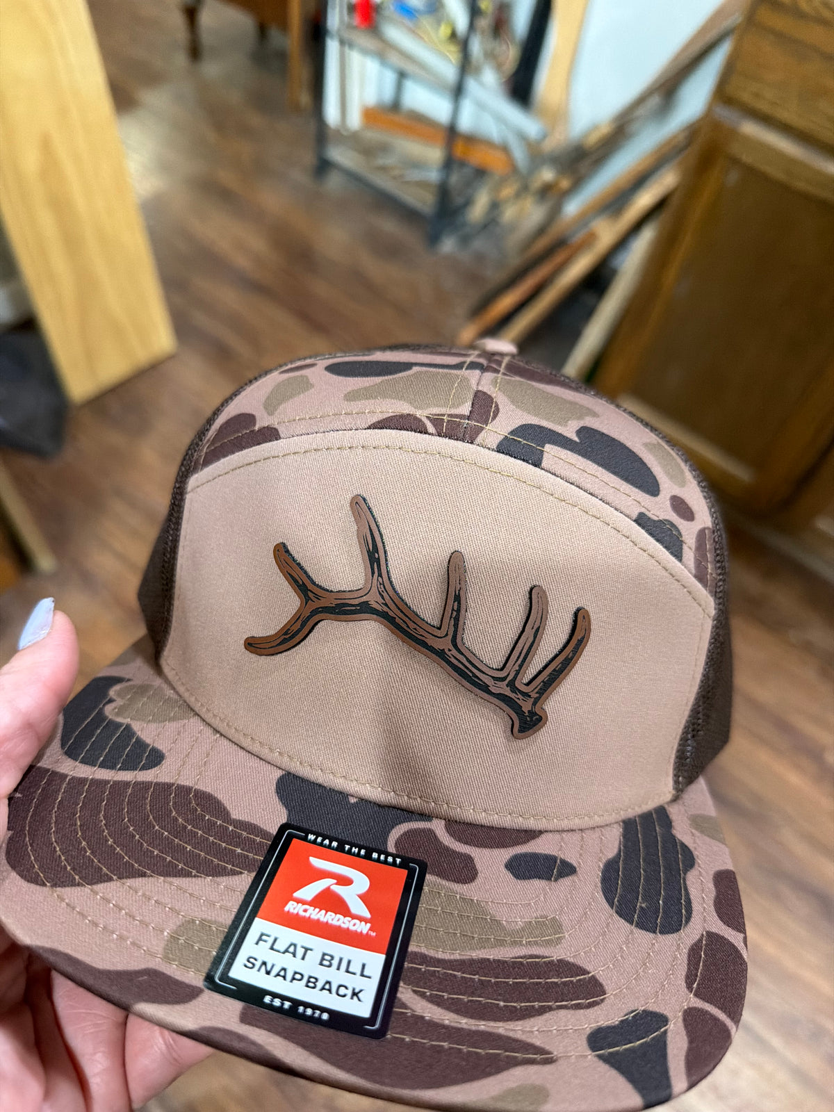 The Briar Flat Brim Trucker Hat