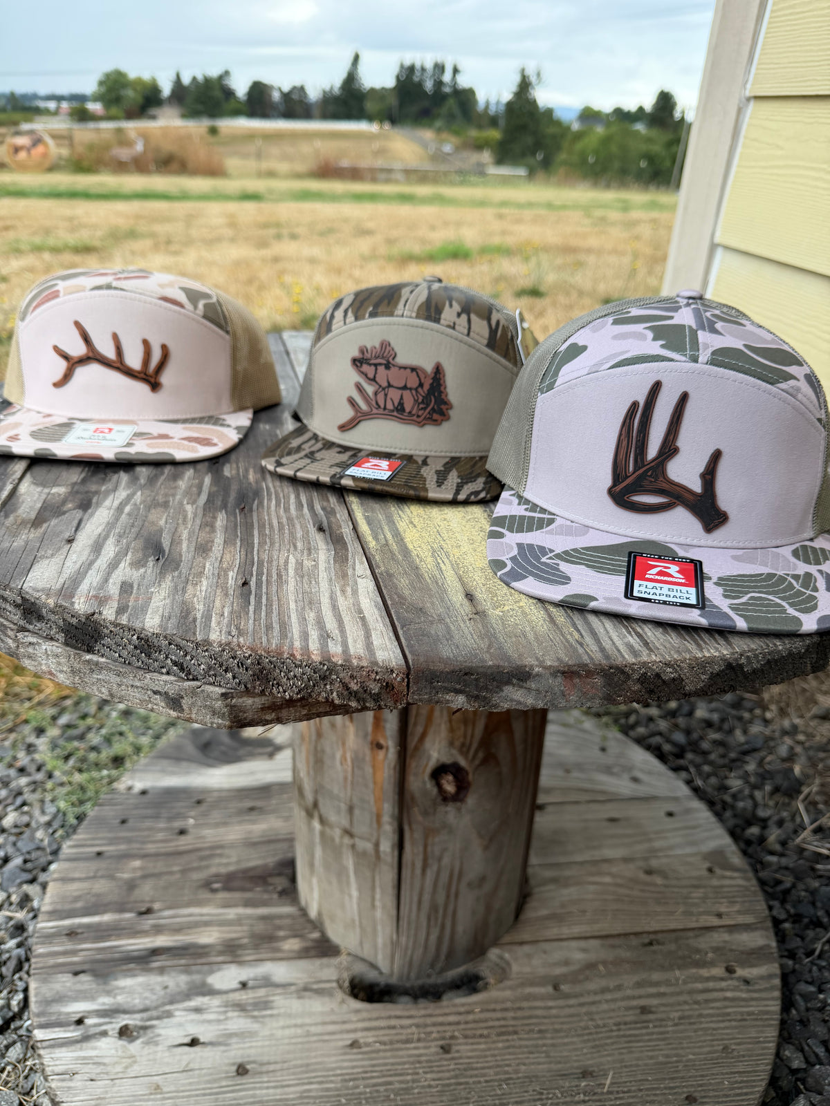 The Briar Flat Brim Trucker Hat