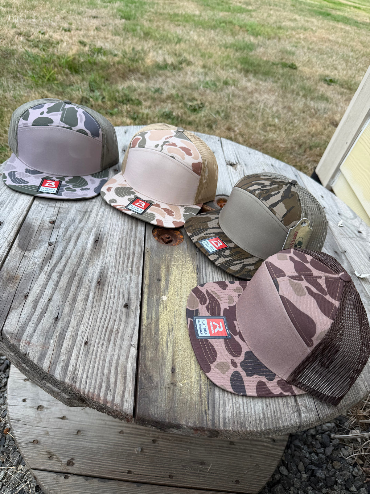 The Briar Flat Brim Trucker Hat