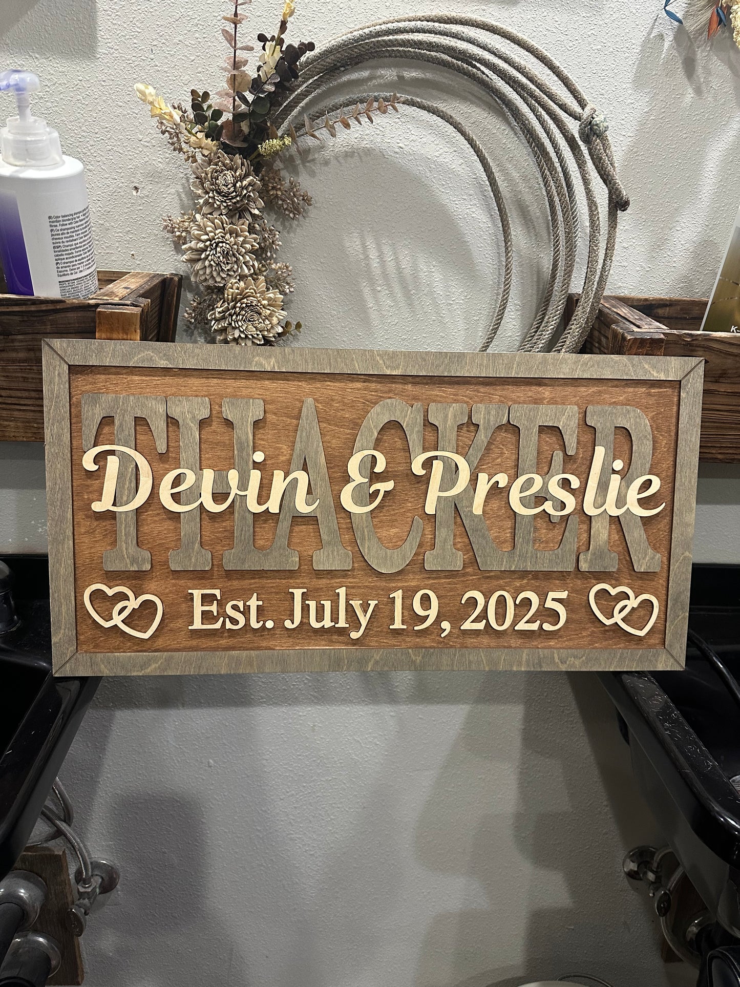 Custom Name Sign