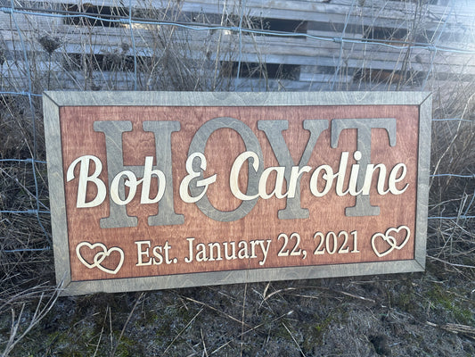 Custom Name Sign