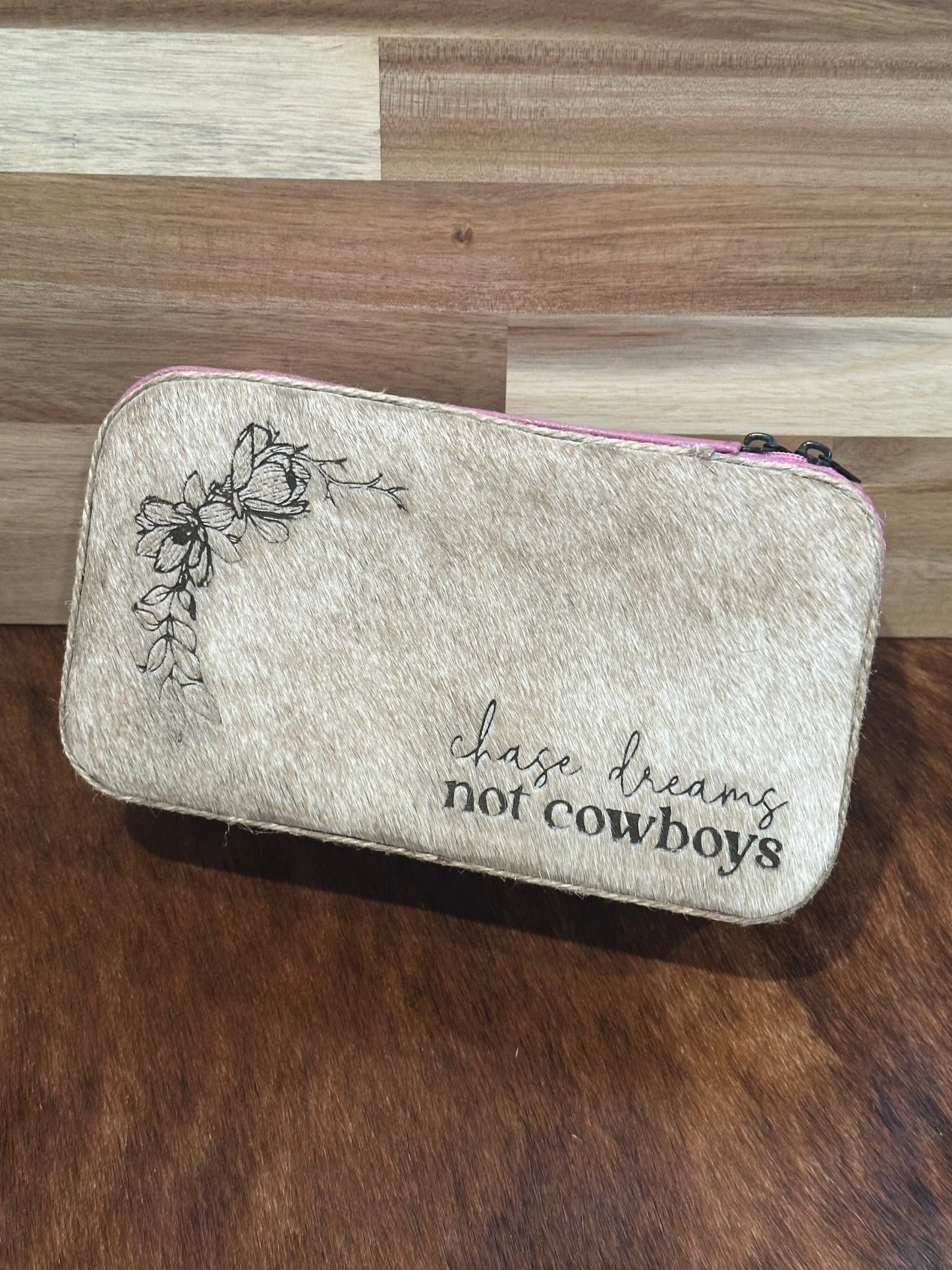 Chase Dreams Not Cowboys Magnolia Large Jewelry Box