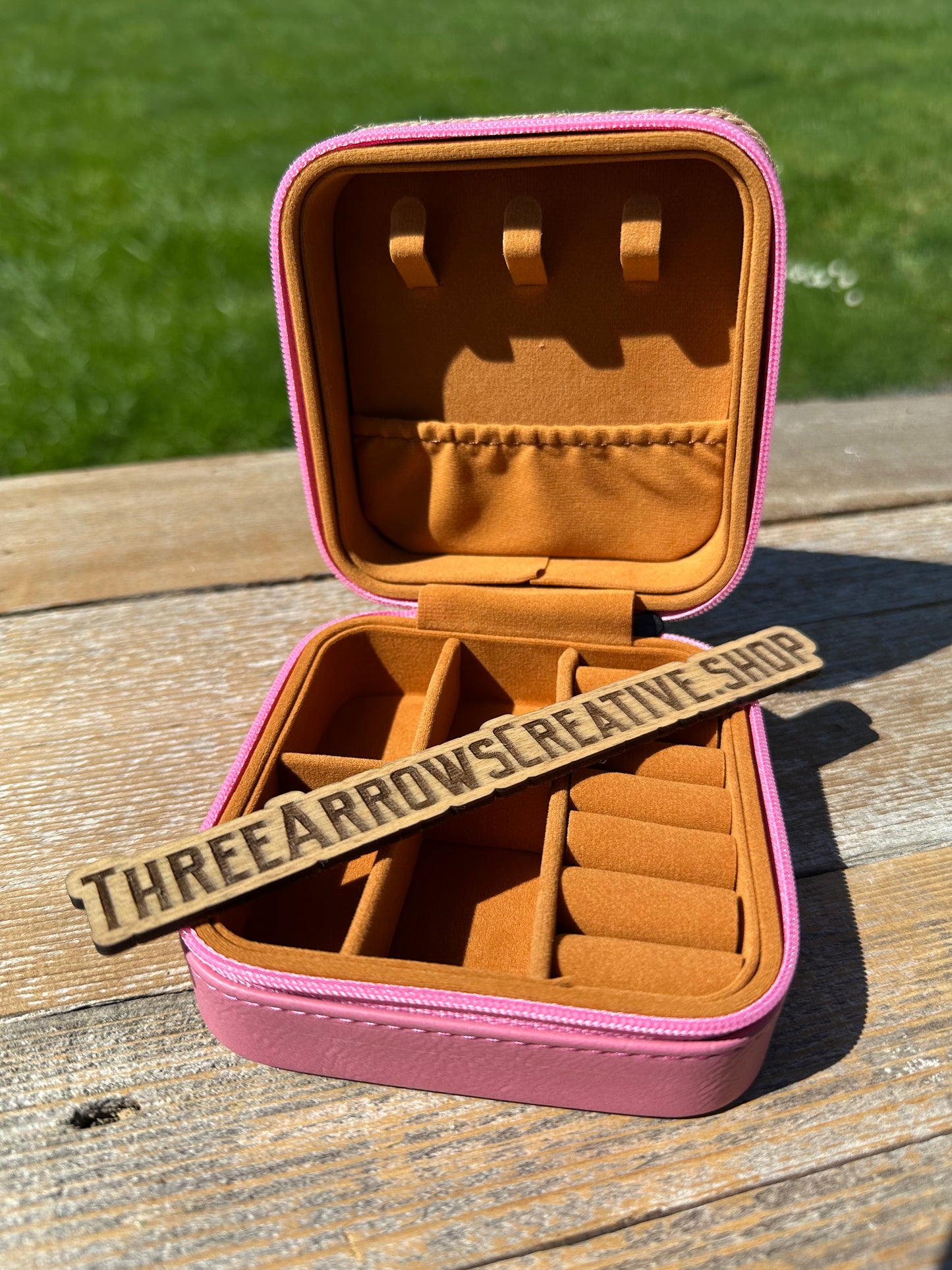 Sunflower Horseshoe Jewelry Box