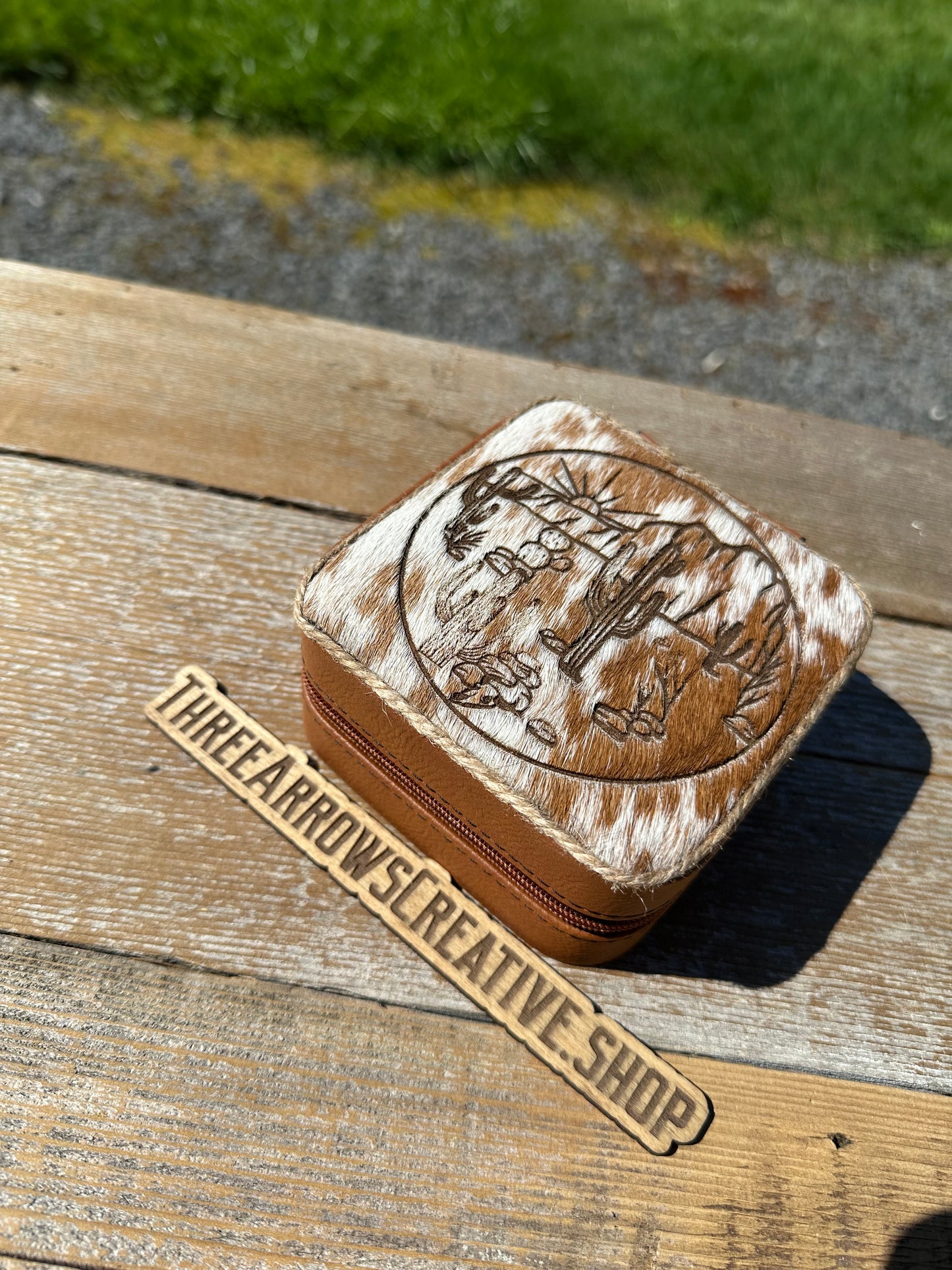 Desert Scene Jewelry Box