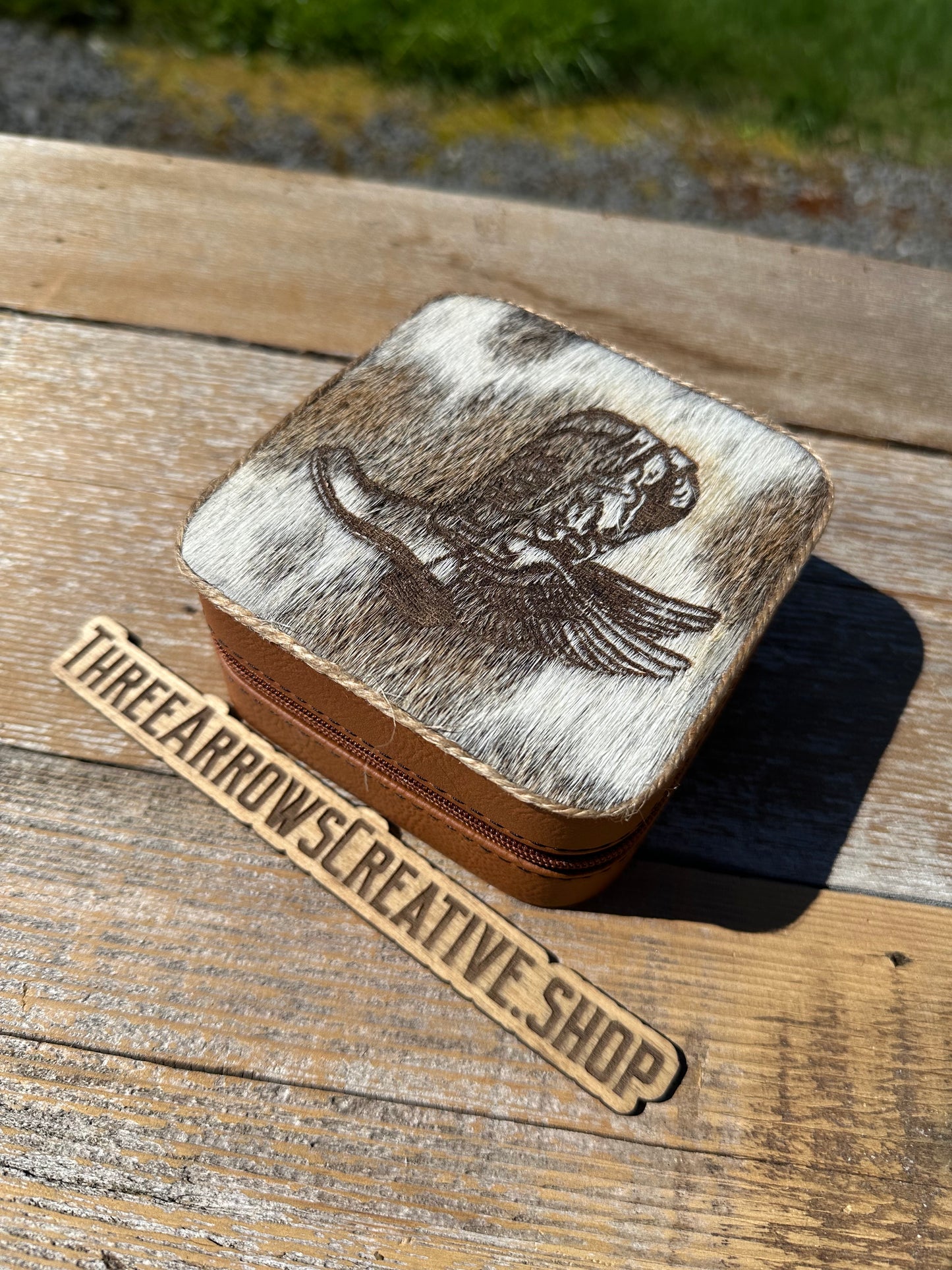 Winged Boot Jewelry Box