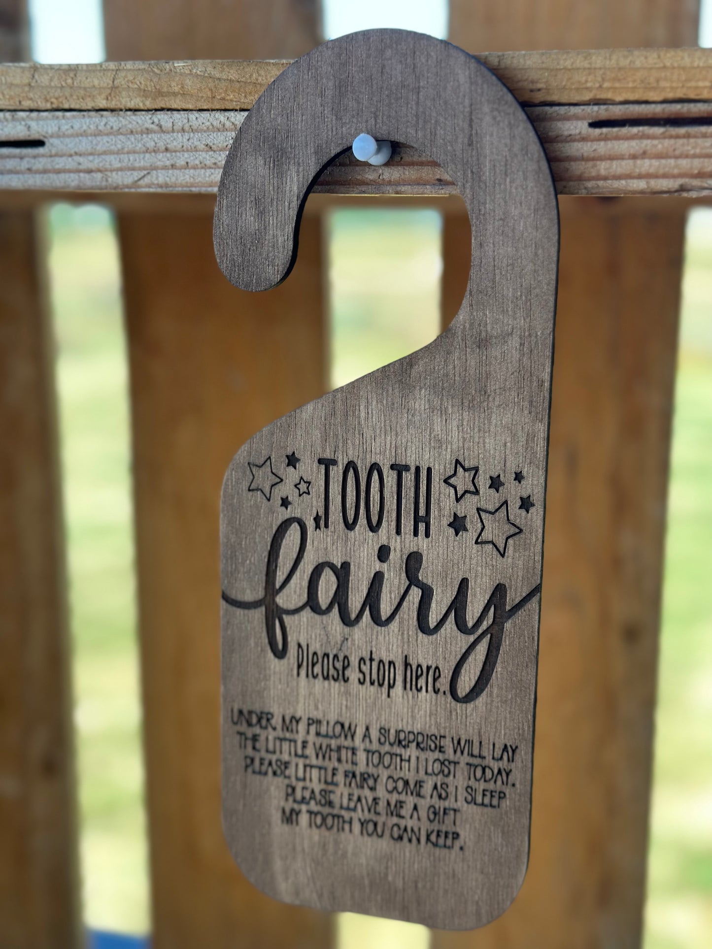 Cowpoke's Tooth Fair Door Hanger