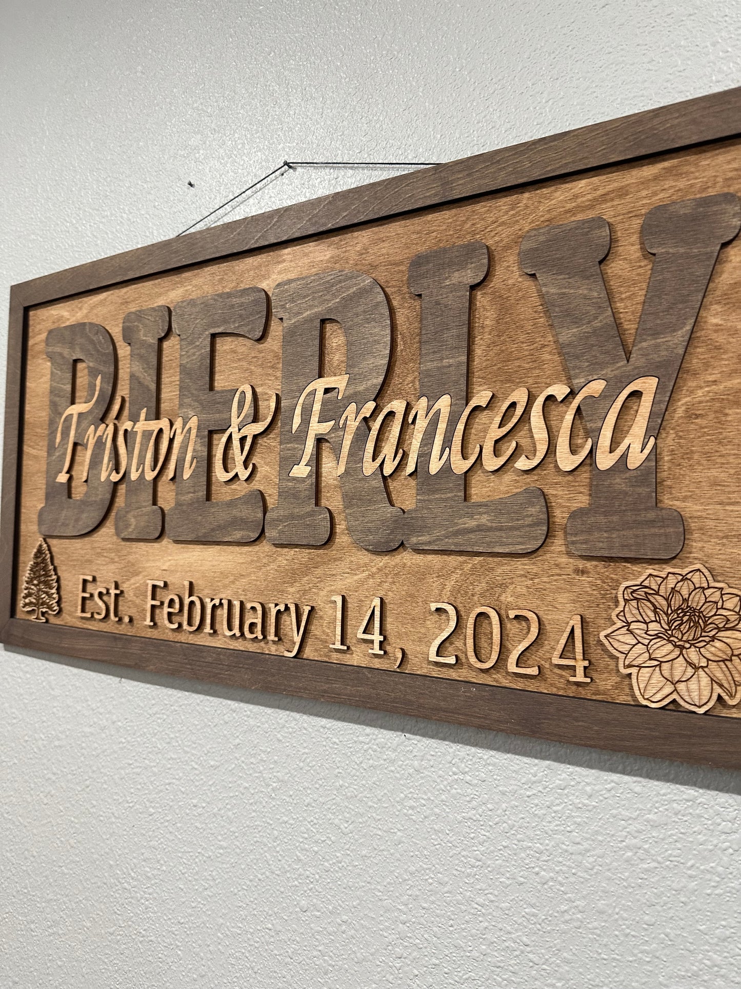 Custom Name Sign