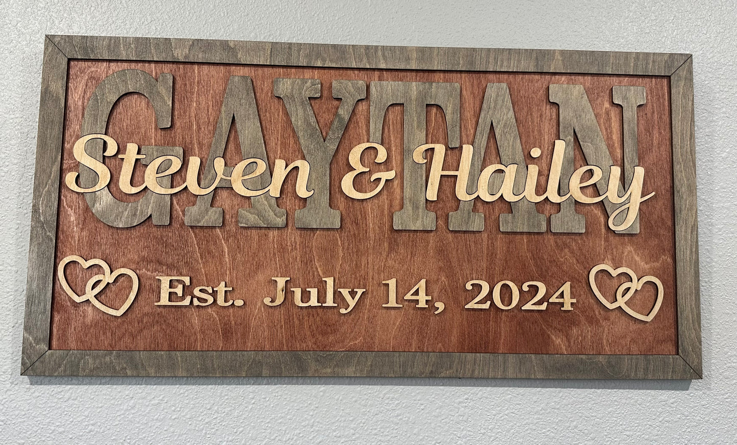 Custom Name Sign