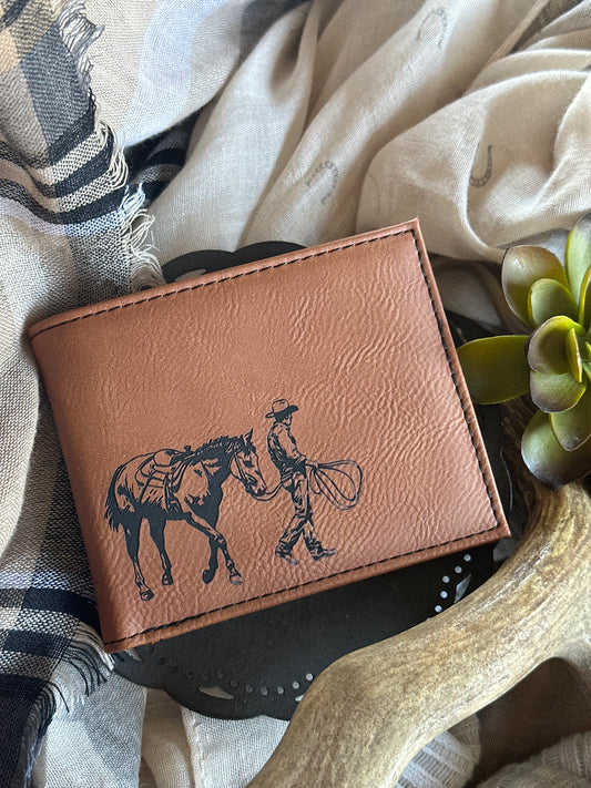 Cowboy Bifold Wallet with ID Pocket