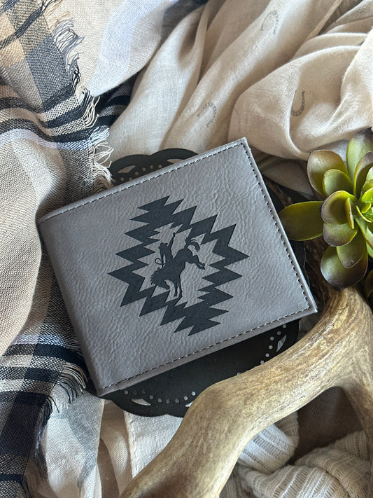 Bronco Bifold Wallet with ID Pocket