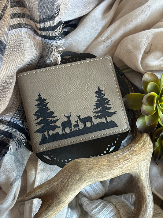 Woodland Deer Bifold Wallet