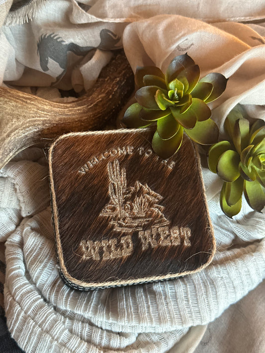 Welcome To The Wild West Small Black Jewelry Box