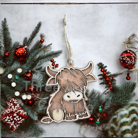 Holiday Heifer Ornament
