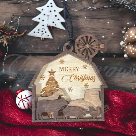 Barnyard Blessings Ornament