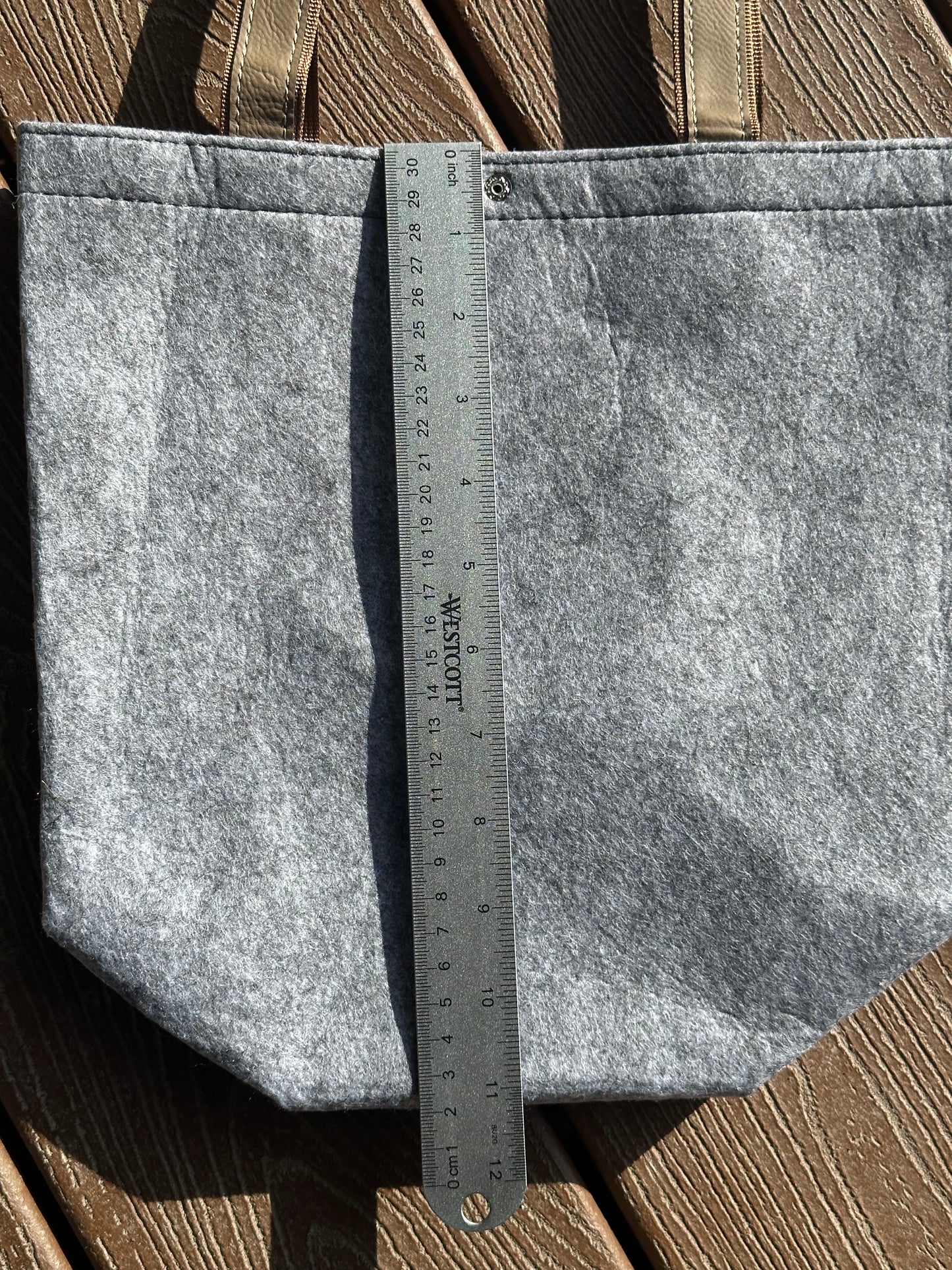 Aztec Flannel-Felt Tote Bag