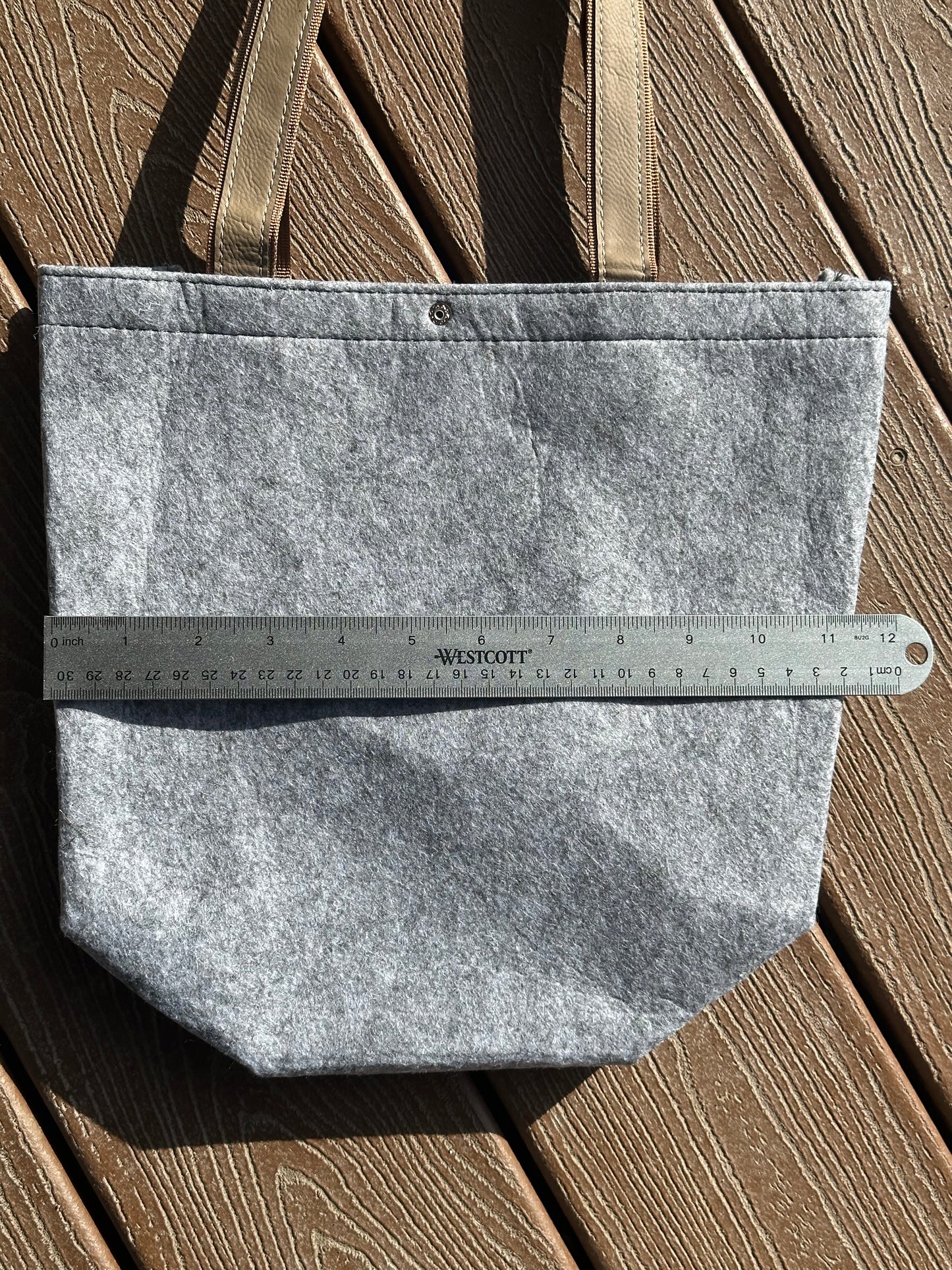 Aztec Flannel-Felt Tote Bag