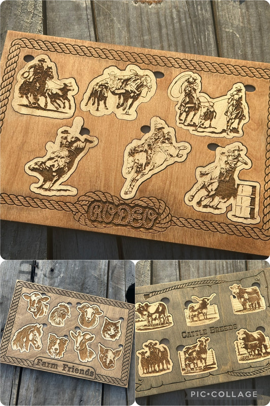 Prairie Pals Puzzles