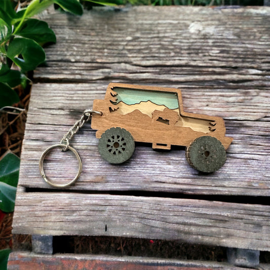 Off Road Lover Keychain