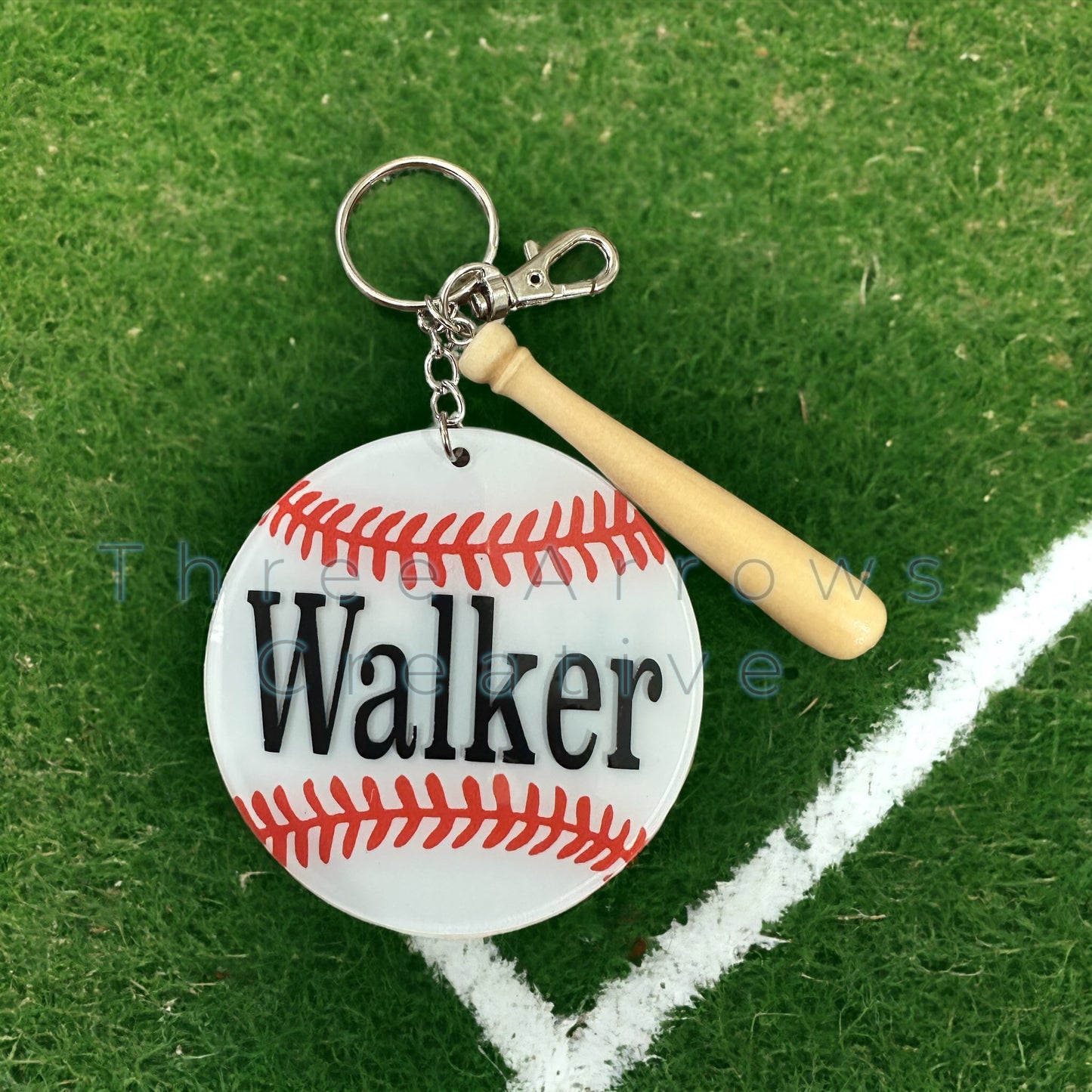 Batter Up Bag Tag