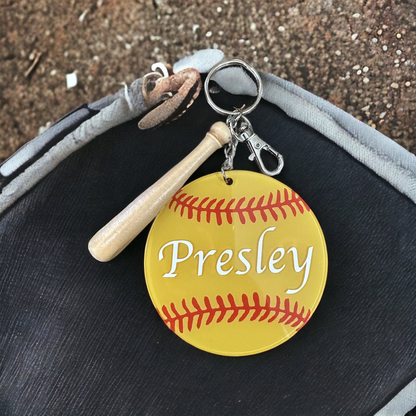 Batter Up Bag Tag
