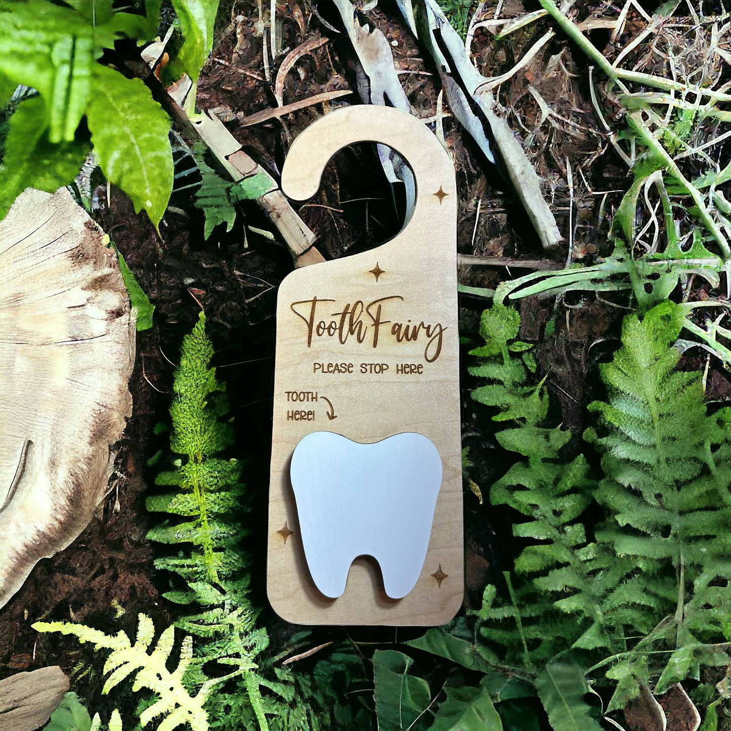 Western Wishes Tooth Fairy Door Hanger