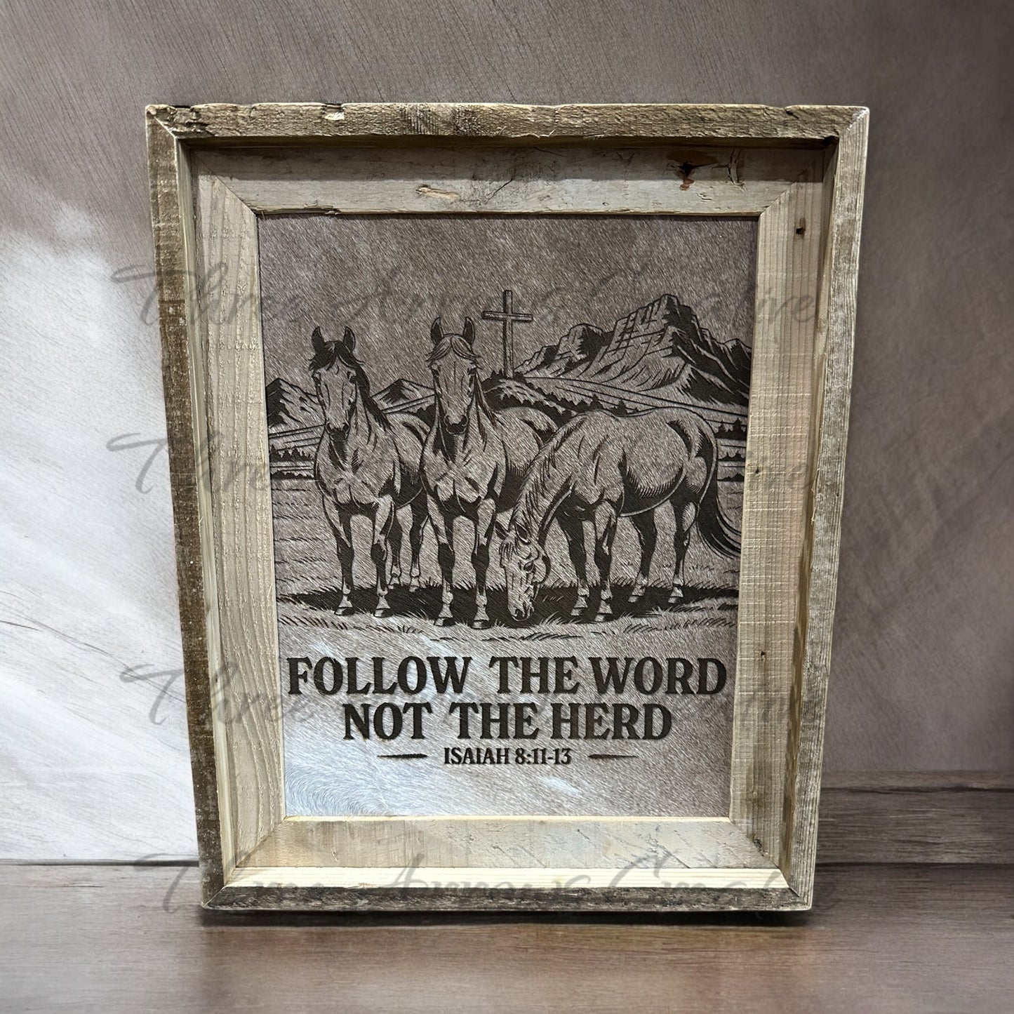 Follow The Word Not The Herd(Horse)