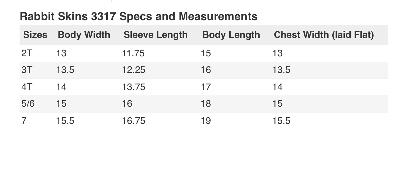 Little Bitty Crew Neck