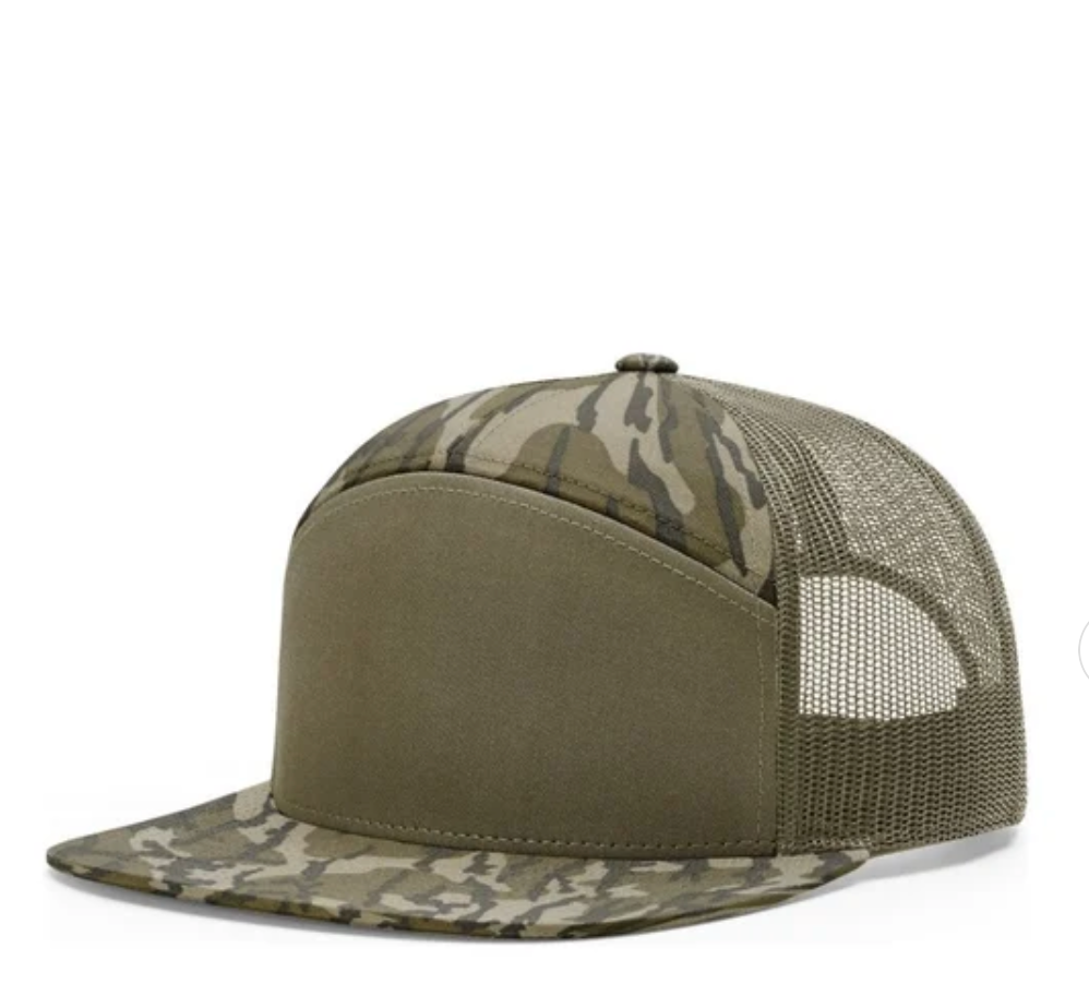 The Briar Flat Brim Trucker Hat