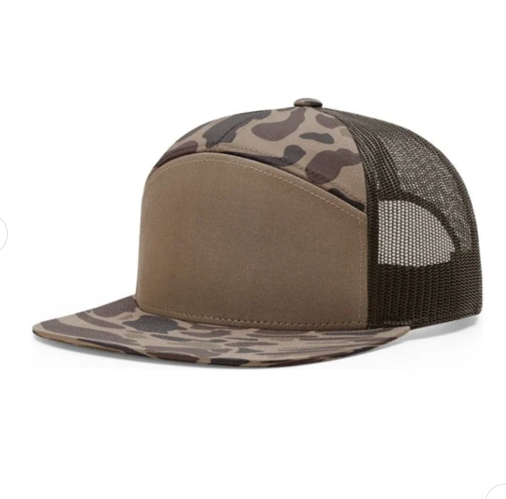 The Briar Flat Brim Trucker Hat
